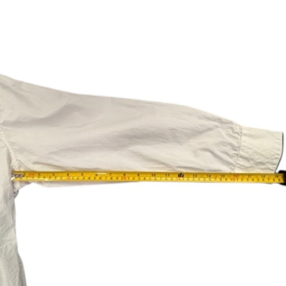 Men's Western style white shirt. Rodeo. Cowboy. Size Medium.  SKU 5 - Picture 7 of 8